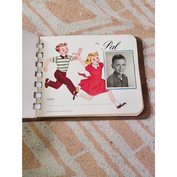 Vintage 1955 School Memories Autograph Book Baltimore Maryland - Picture 8 of 10